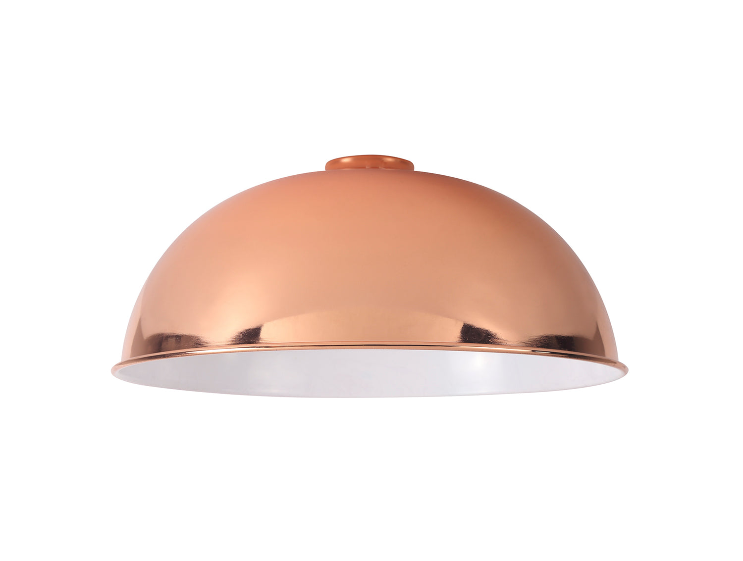Robson Dome 35cm Lampshade, Rose Gold