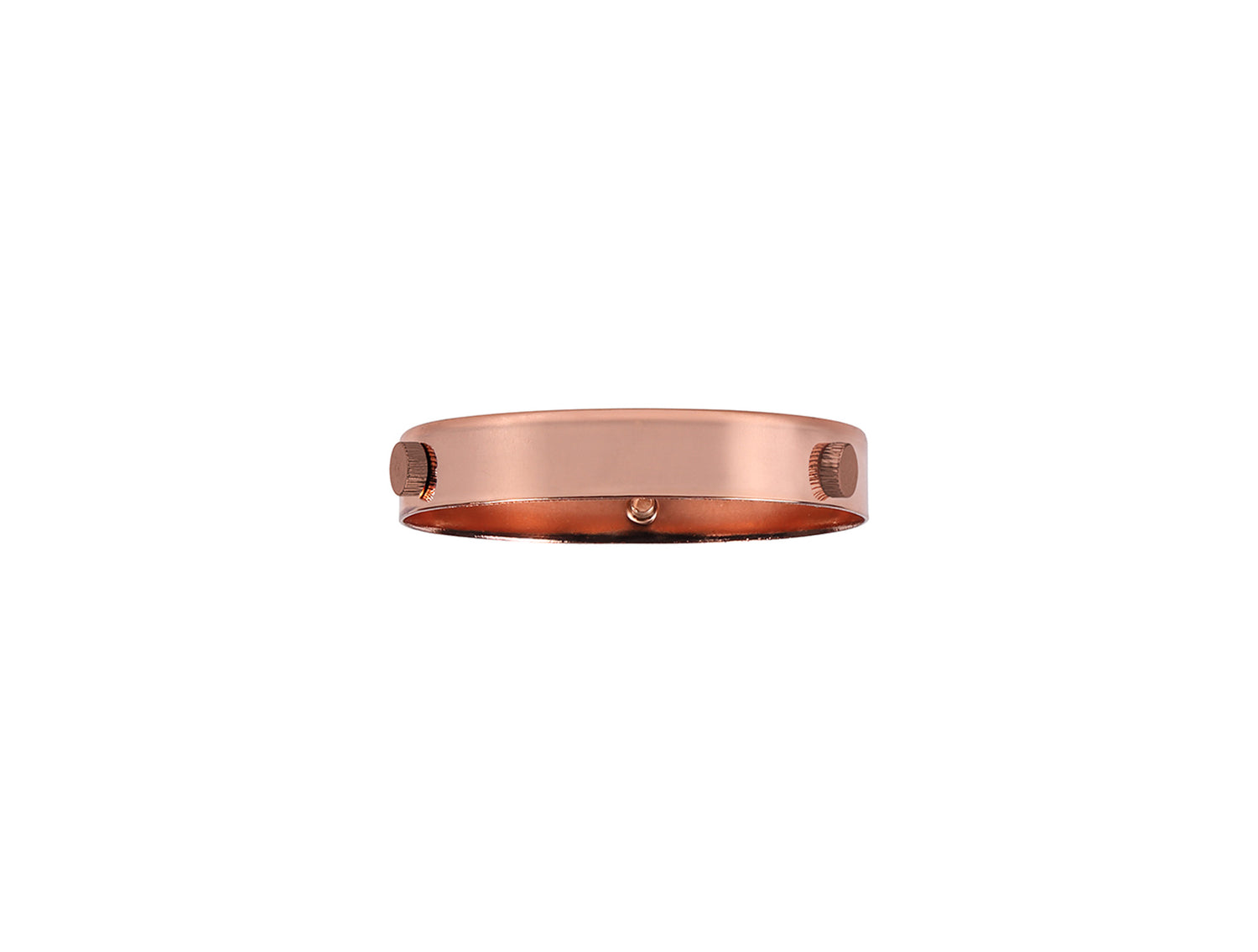 Robson 70mm Collar Ring c/w 3 Screws, Rose Gold