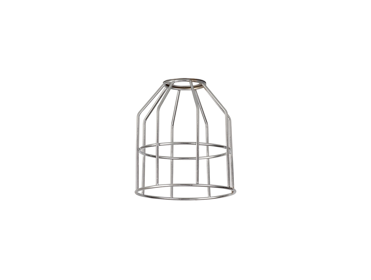 Robson Cylinder 14cm Wire Cage Shade, Chrome