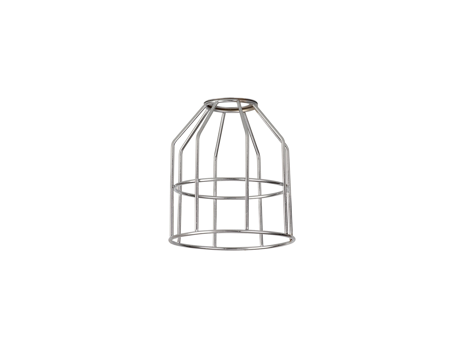 Robson Cylinder 14cm Wire Cage Shade, Chrome
