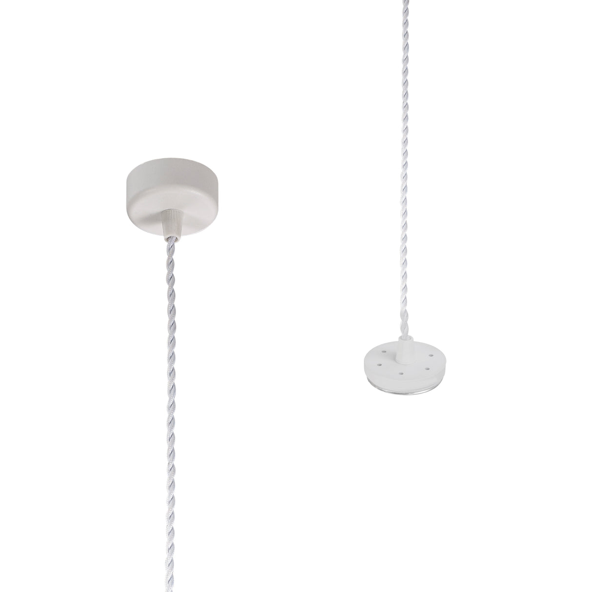 Tueart Pendant Light Kit 2m, 1 x GU10, Sand White