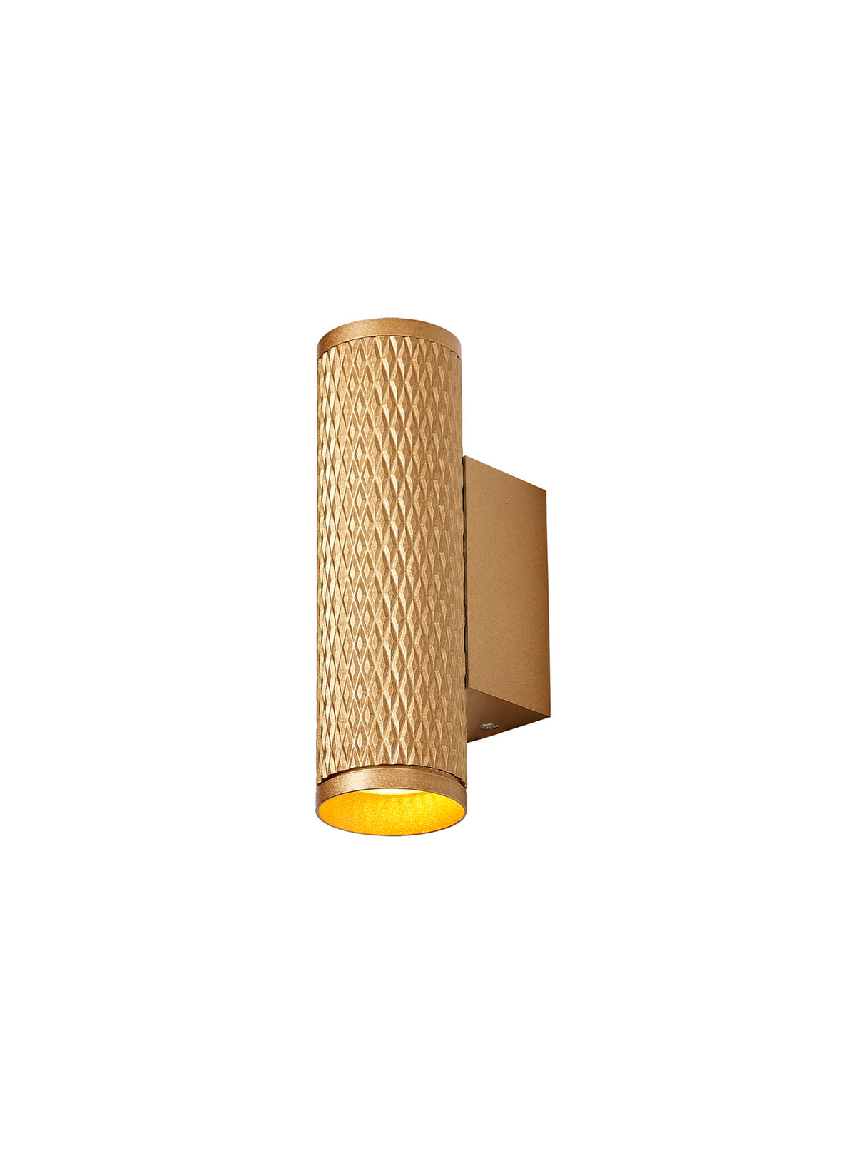 Tueart Wall Lamp, 2 x GU10, Champagne Gold
