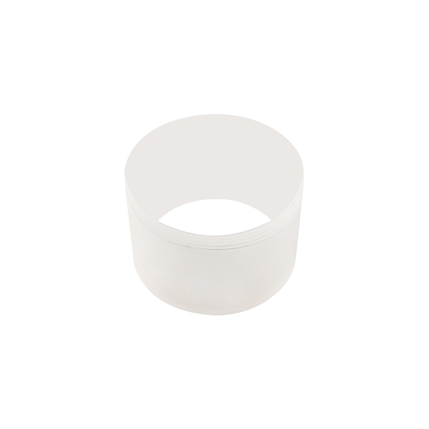 Tueart 2cm Face Ring Accessory, Frosted Acrylic