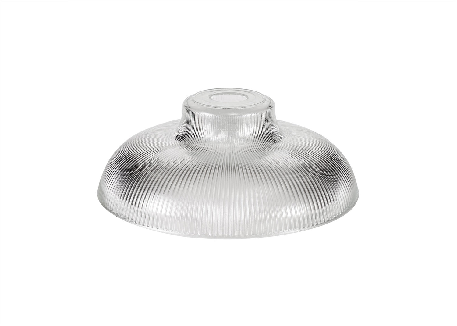 Munro Round 30cm Clear Glass (C), Lampshade