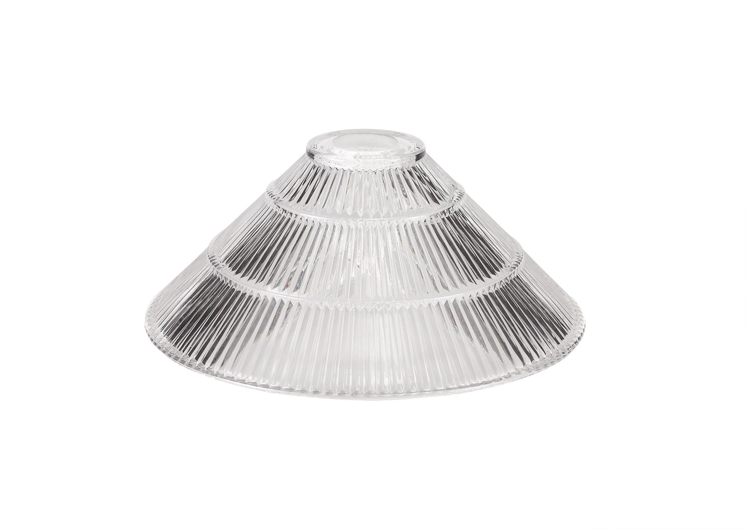 Munro Cone 30cm Clear Glass (M), Lampshade