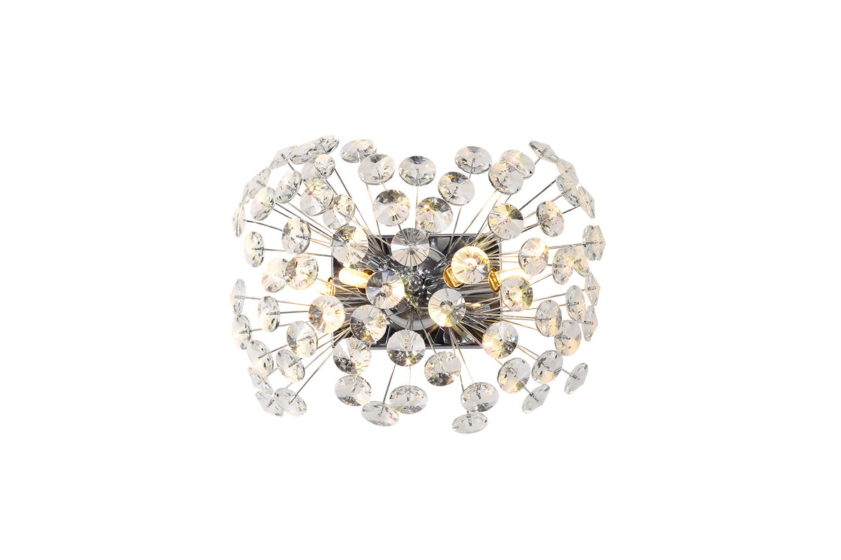 Byrne Wall Light 4 Light G9 Polished Chrome/Crystal