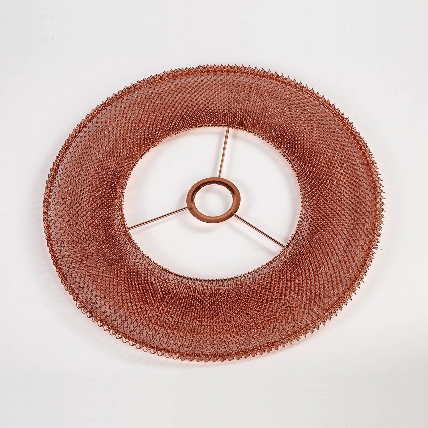 Plamer, 40cm Non-Electric Rose Gold Adjustable & Flexible Shade