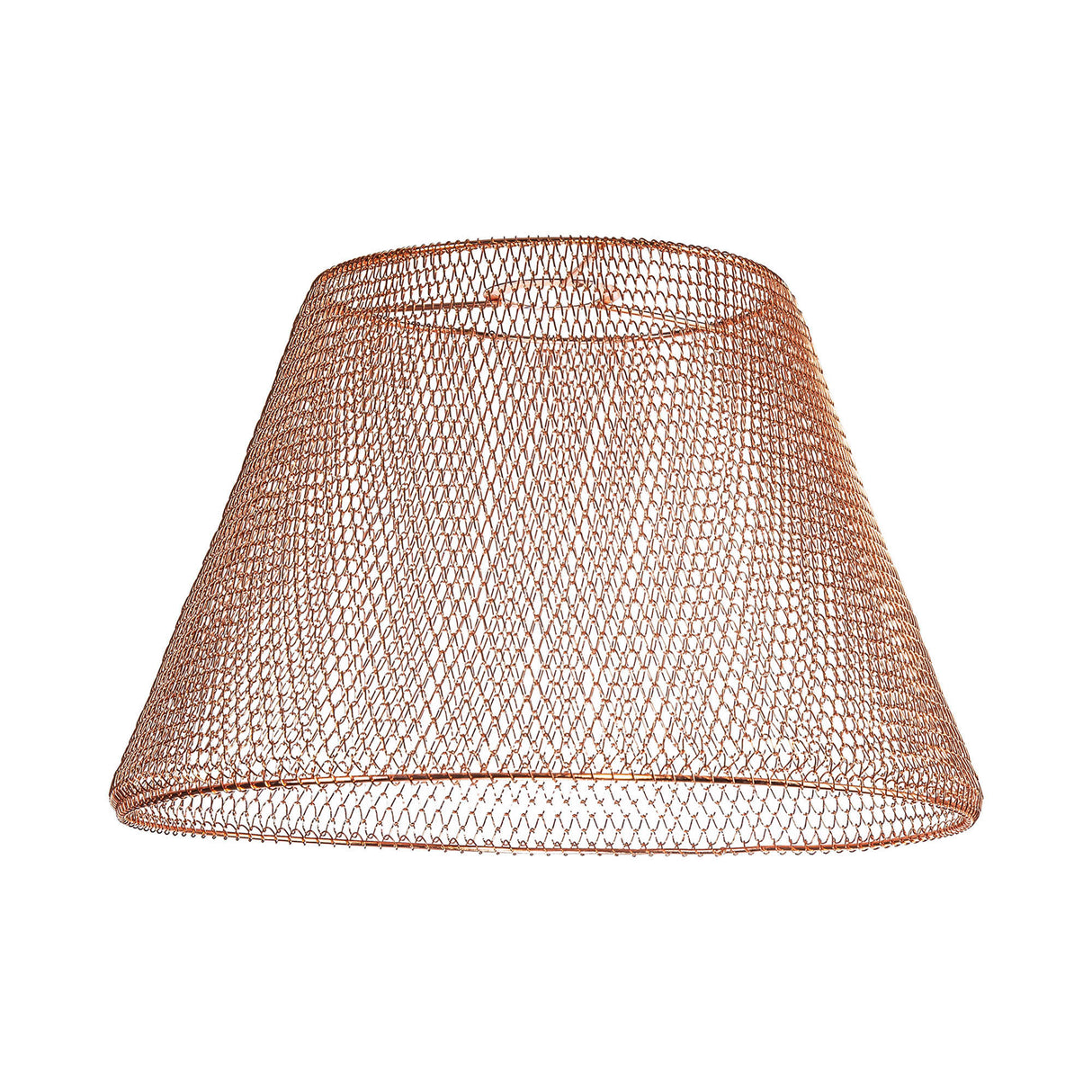 Plamer, 40cm Non-Electric Rose Gold Adjustable & Flexible Shade