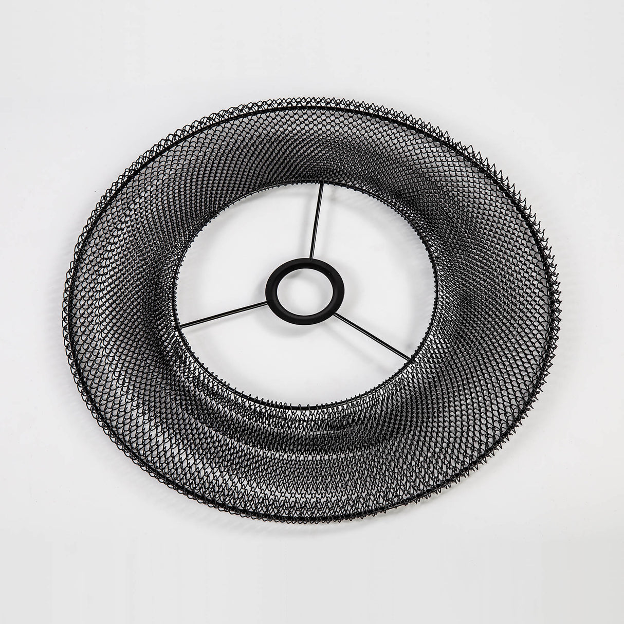 Plamer, 40cm Non-Electric Matt Black Adjustable & Flexible Shade