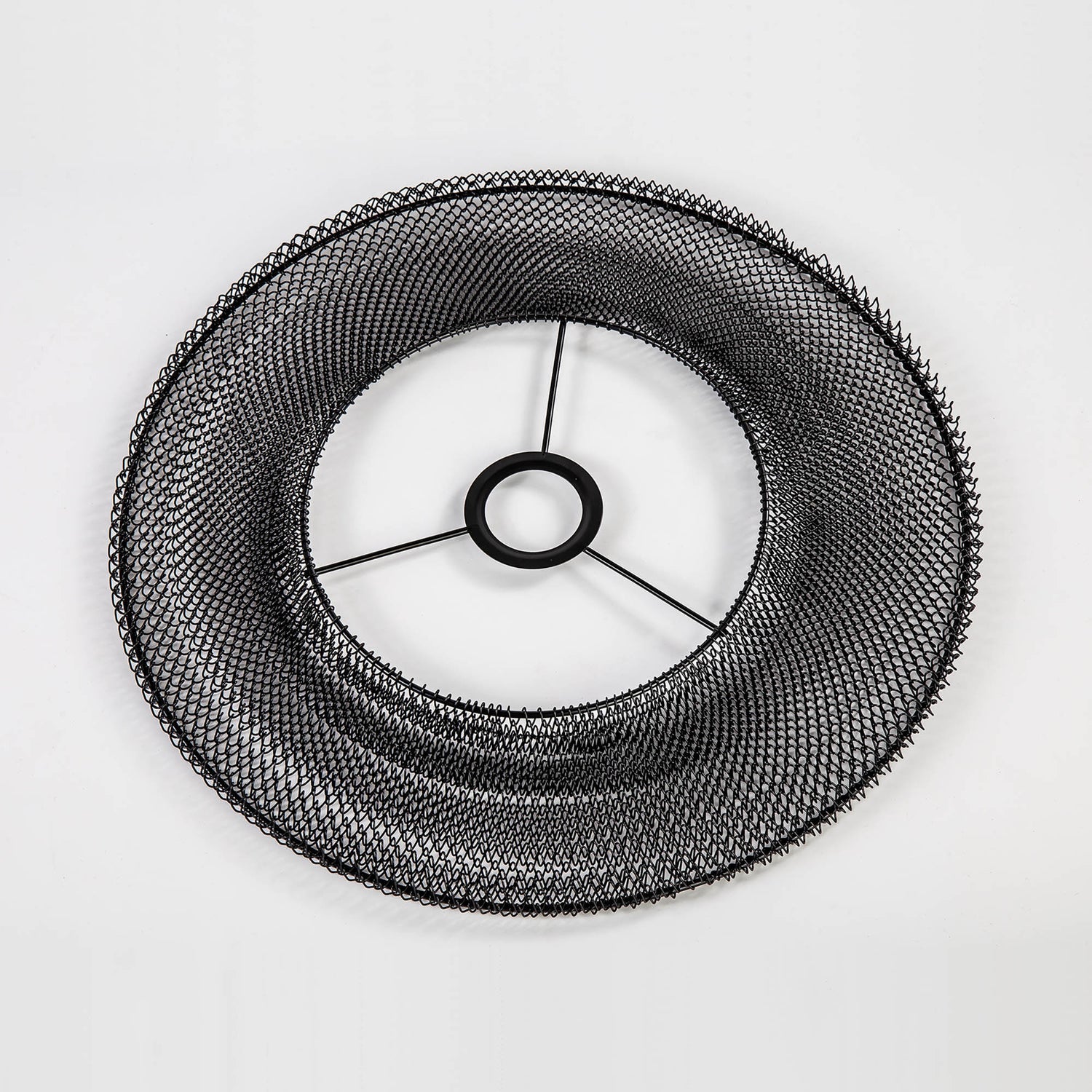 Plamer, 40cm Non-Electric Matt Black Adjustable & Flexible Shade