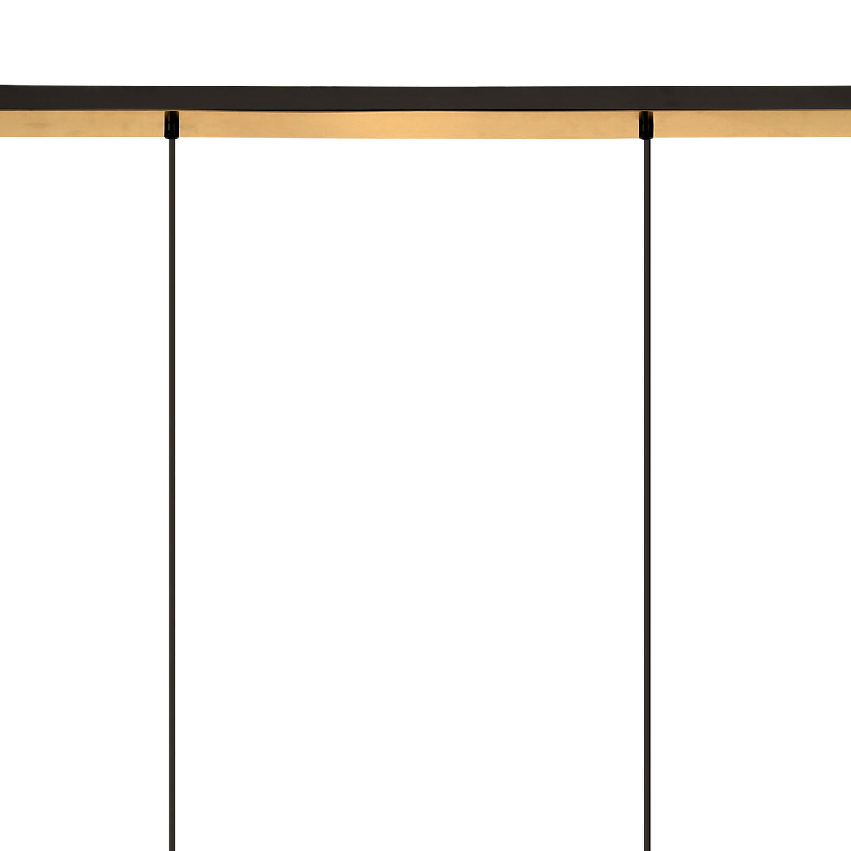 Allardyce Linear Suspension Kit, 4 x E27, Brass Gold/Matt Black