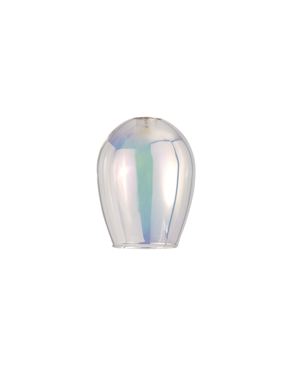 Lathen 120x160mm Wine Glass (D) Iridescent With Inner Frosted Glass Shade