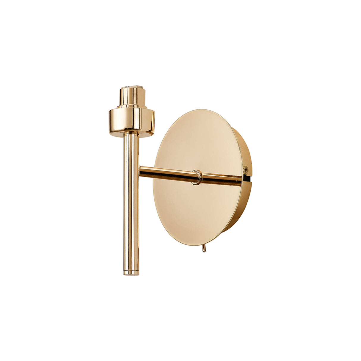 Lathen French Gold 1 Light G9 Universal Switched Wall Lamp, Suitable For A Vast Selection Of Glass Shades