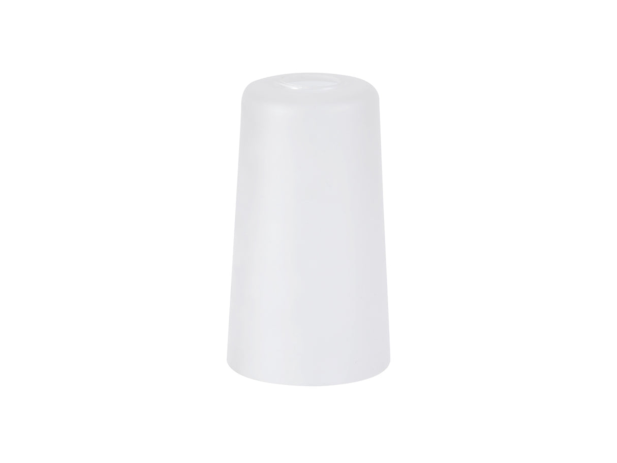 Berry Small Cylindrical Cone Opal Glass Shade (A),