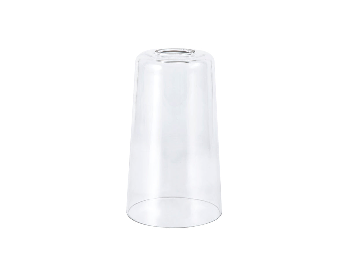 Berry Small Cylindrical Cone Clear Glass Shade (A),