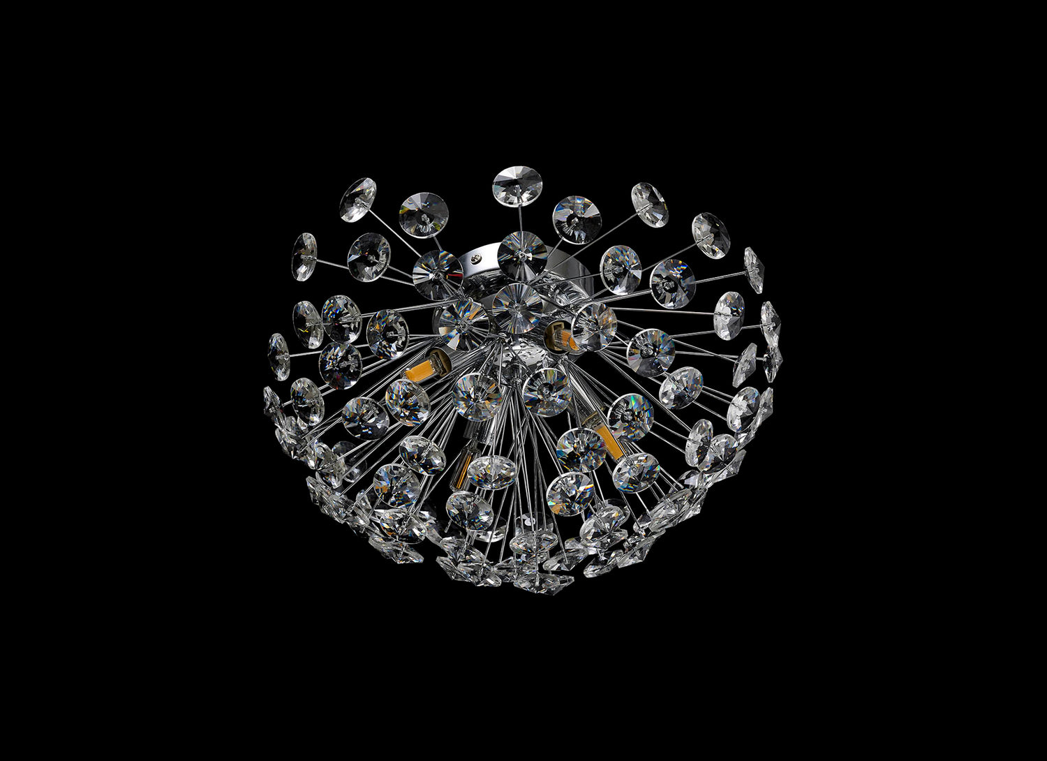 Byrne Wall / Ceiling 4 Light G9 Polished Chrome / Crystal