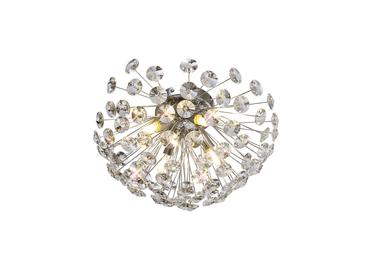 Byrne Wall / Ceiling 4 Light G9 Polished Chrome / Crystal
