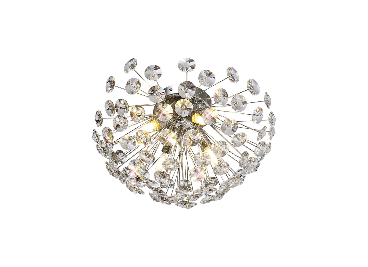 Byrne Wall / Ceiling 4 Light G9 Polished Chrome / Crystal
