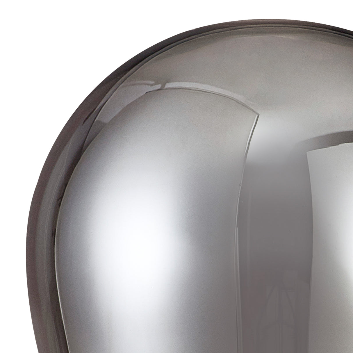 Allardyce 23cm Pear Shaped Glass (E), Smoke Fade/Clear