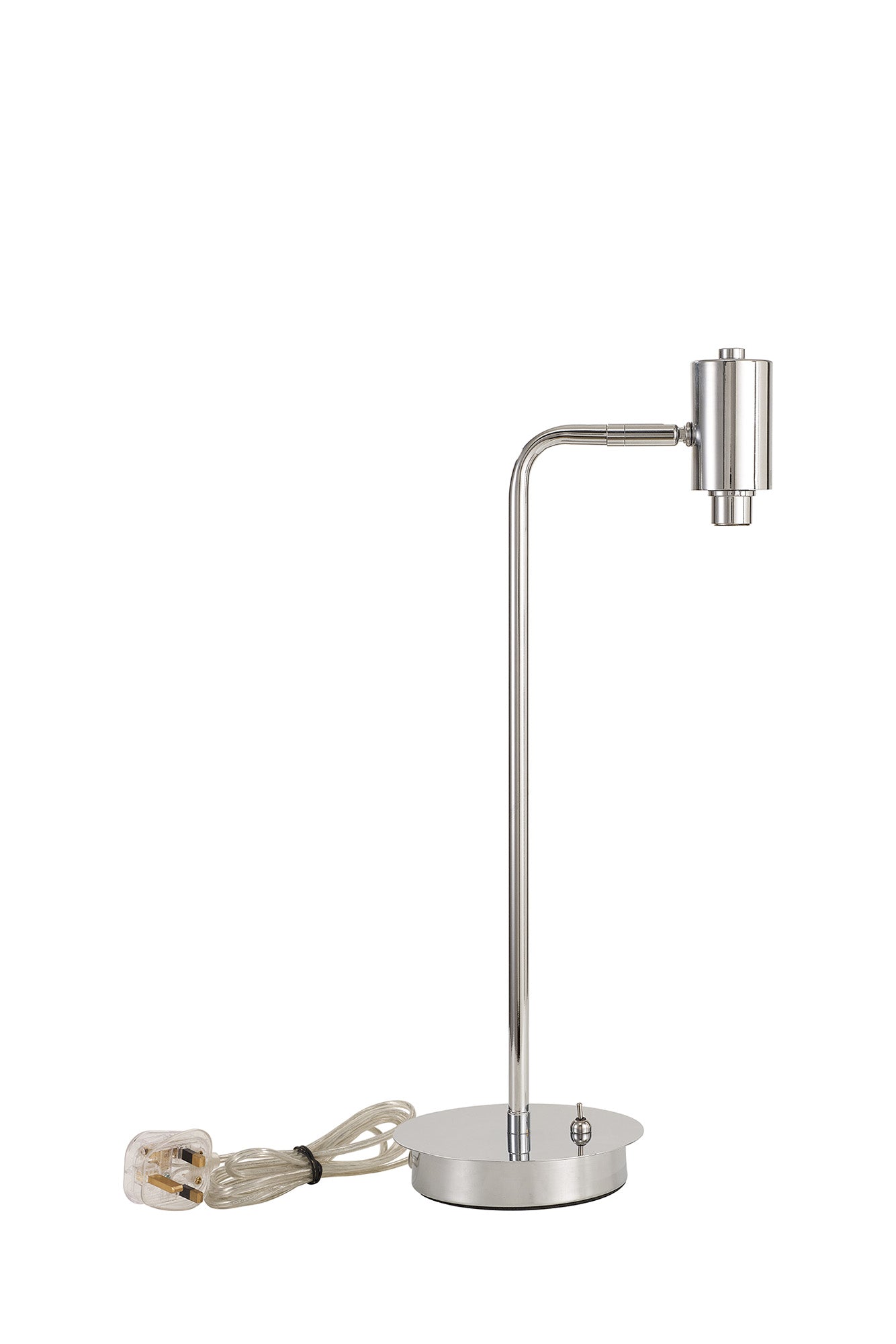 Lathen Polished Chrome 1 Light G9 Reader Table Lamp, Suitable For A Vast Selection Of Glass Shades (Up To 200g)