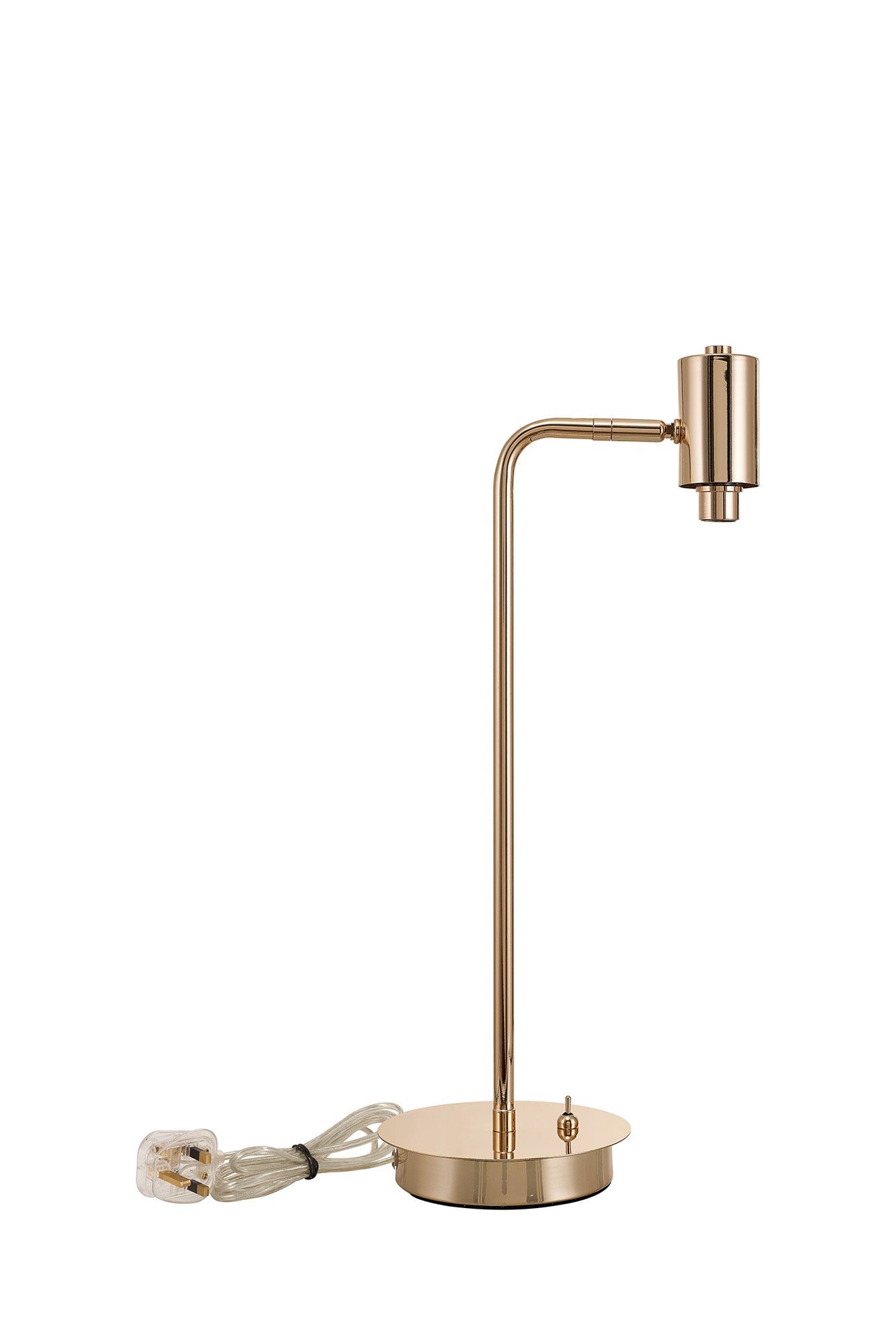 Lathen French Gold 1 Light G9 Reader Table Lamp, Suitable For A Vast Selection Of Glass Shades (Up To 200g)