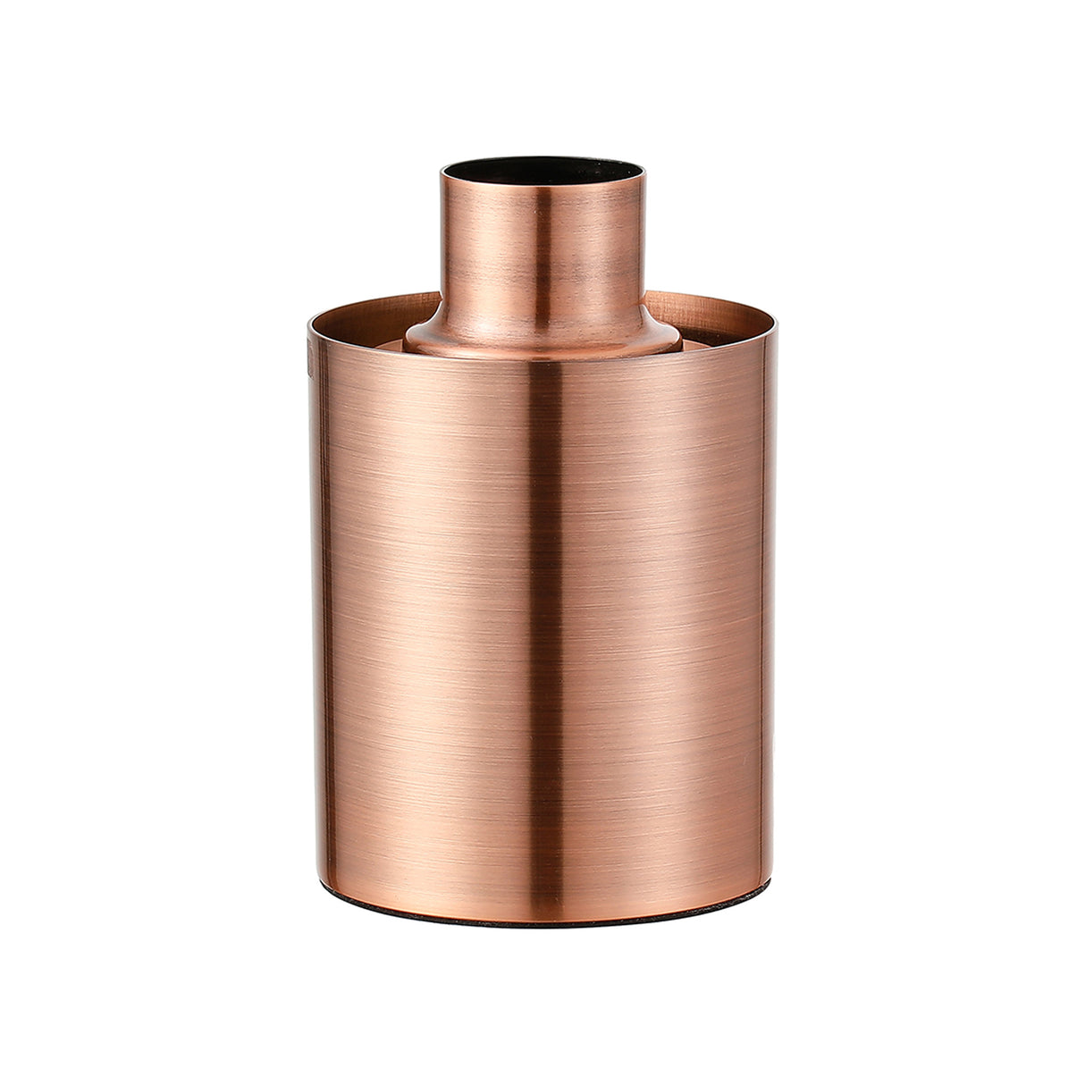 Rowell Table Lamp (FRAME ONLY), 1 x E27, Antique Copper/Brown Braided Cable