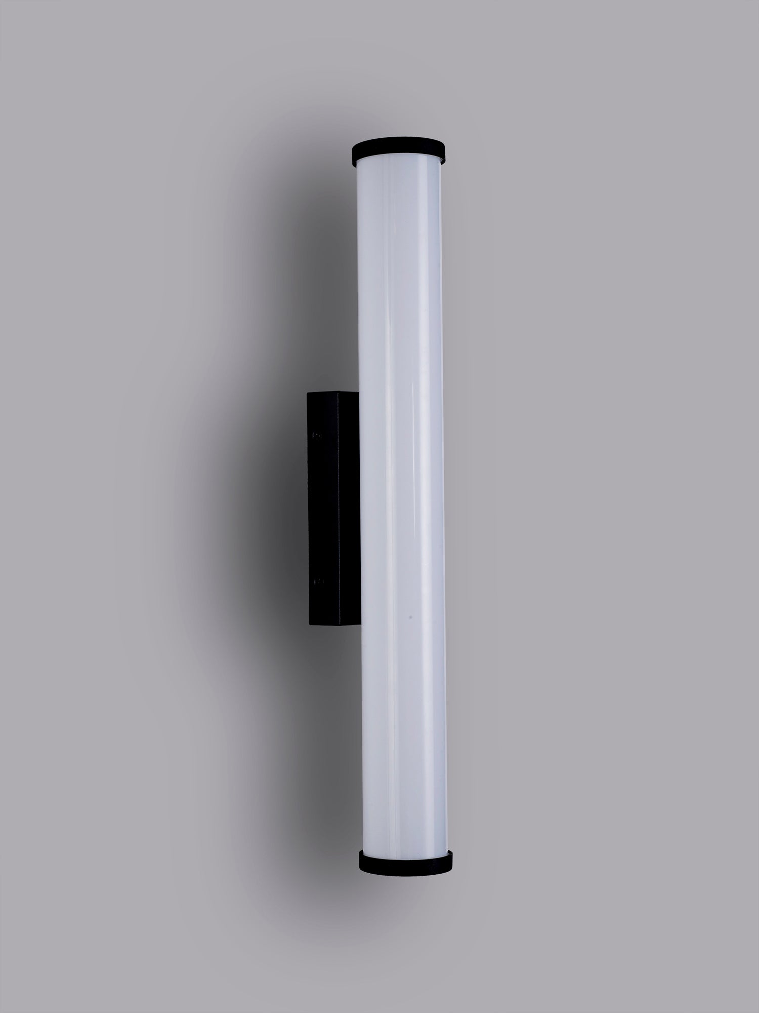 Wallace Wall Lamp Large, 1 x 12W LED, 4000K, 848lm, IP44,Sand Black, 3yrs Warranty