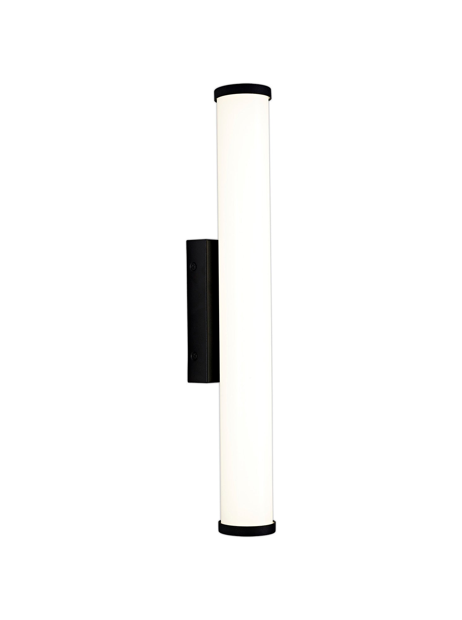 Wallace Wall Lamp Large, 1 x 12W LED, 4000K, 848lm, IP44,Sand Black, 3yrs Warranty