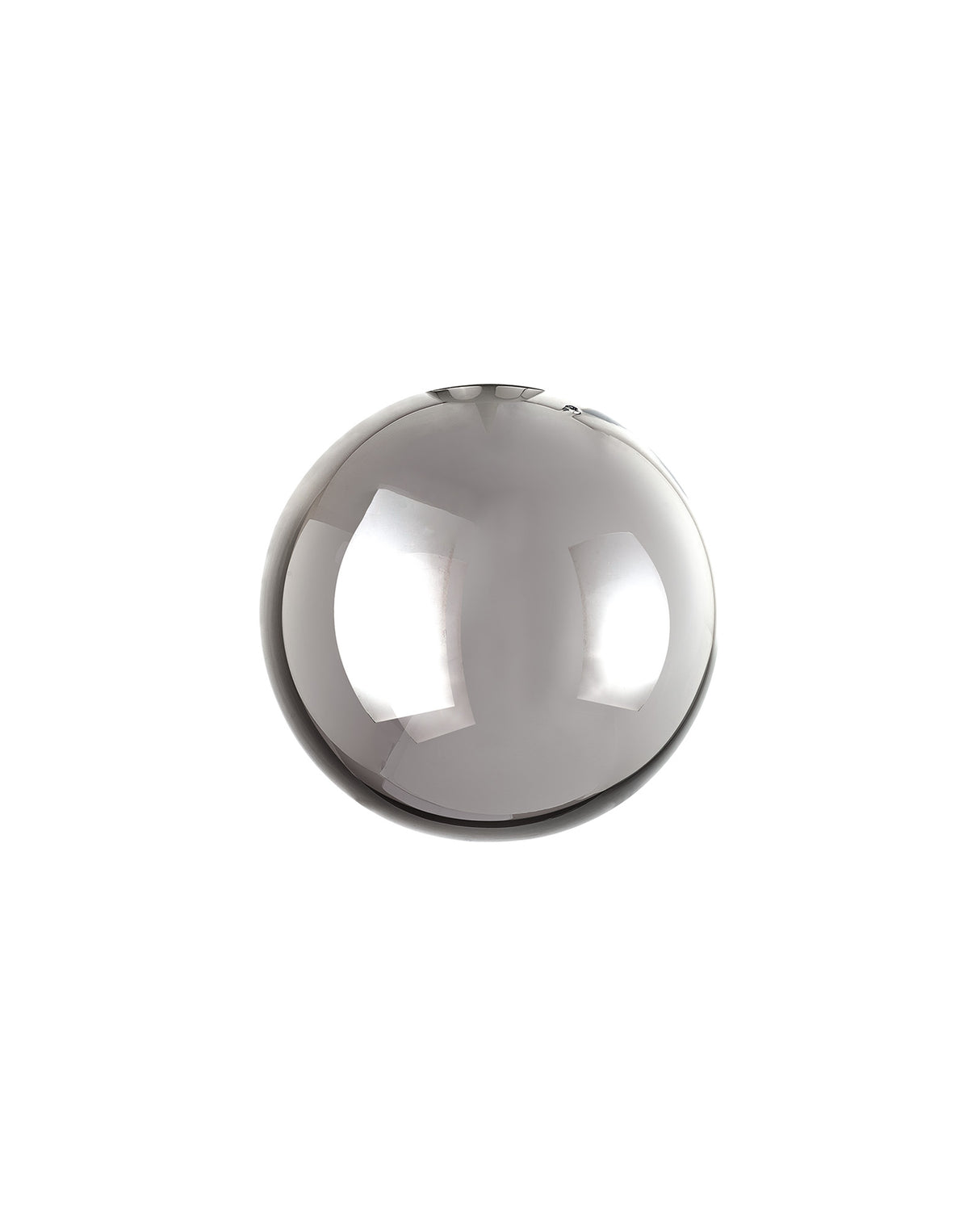 Lathen 150mm Round (J) Smoke Plated Globe Glass Shade