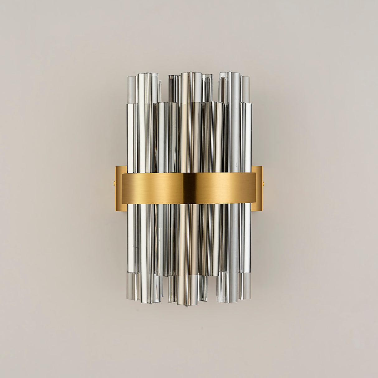 Melville 4 Light G9, Wall Light, Brass / Smoke
