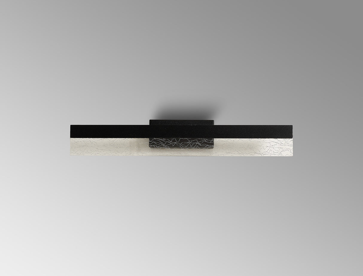 Pascoe Wall Lamp, 8W LED, 3000K, 600lm, IP44, Sand Black, 3yrs Warranty