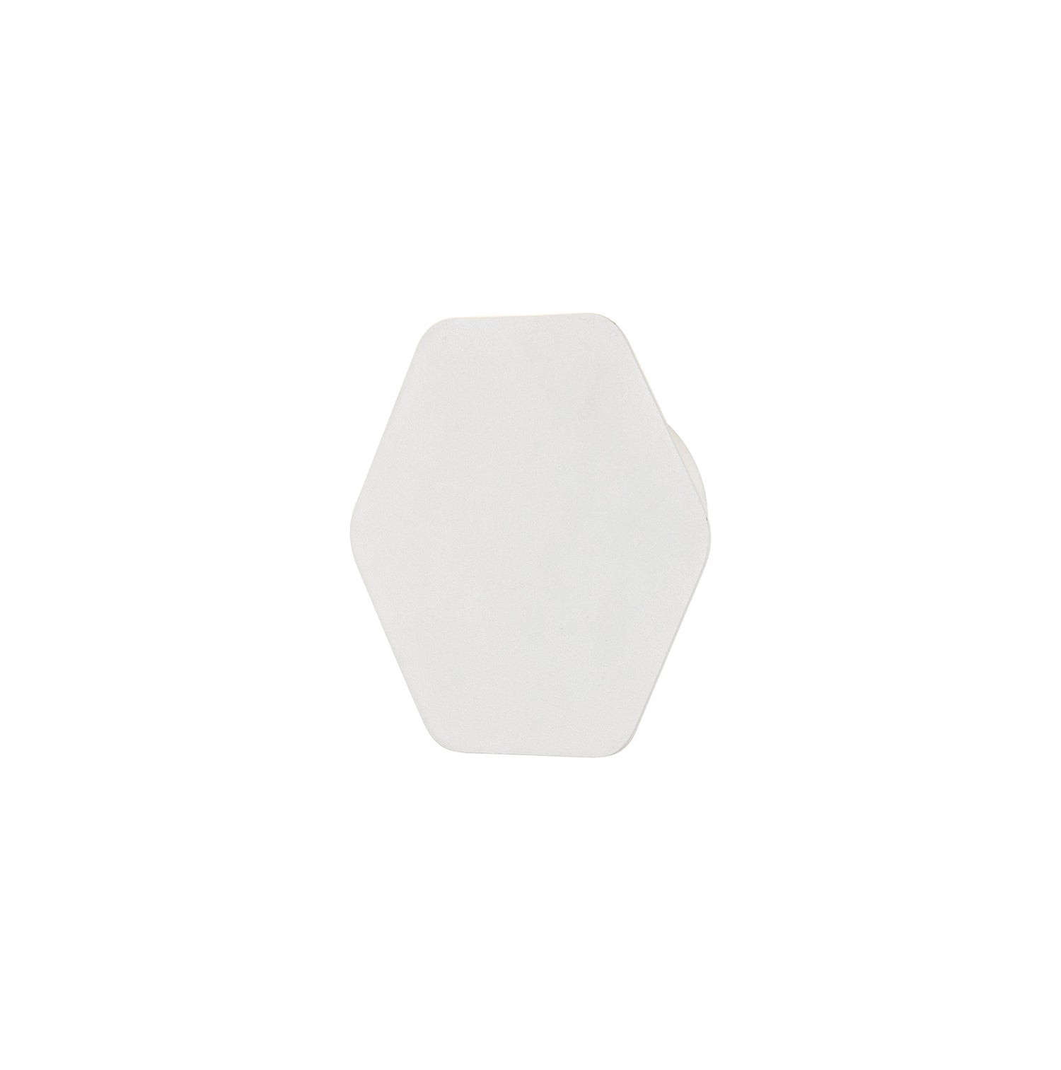 Proctor Magnetic Base Wall Lamp, 12W LED 3000K 498lm, 15cm Horizontal Hexagonal, Sand White