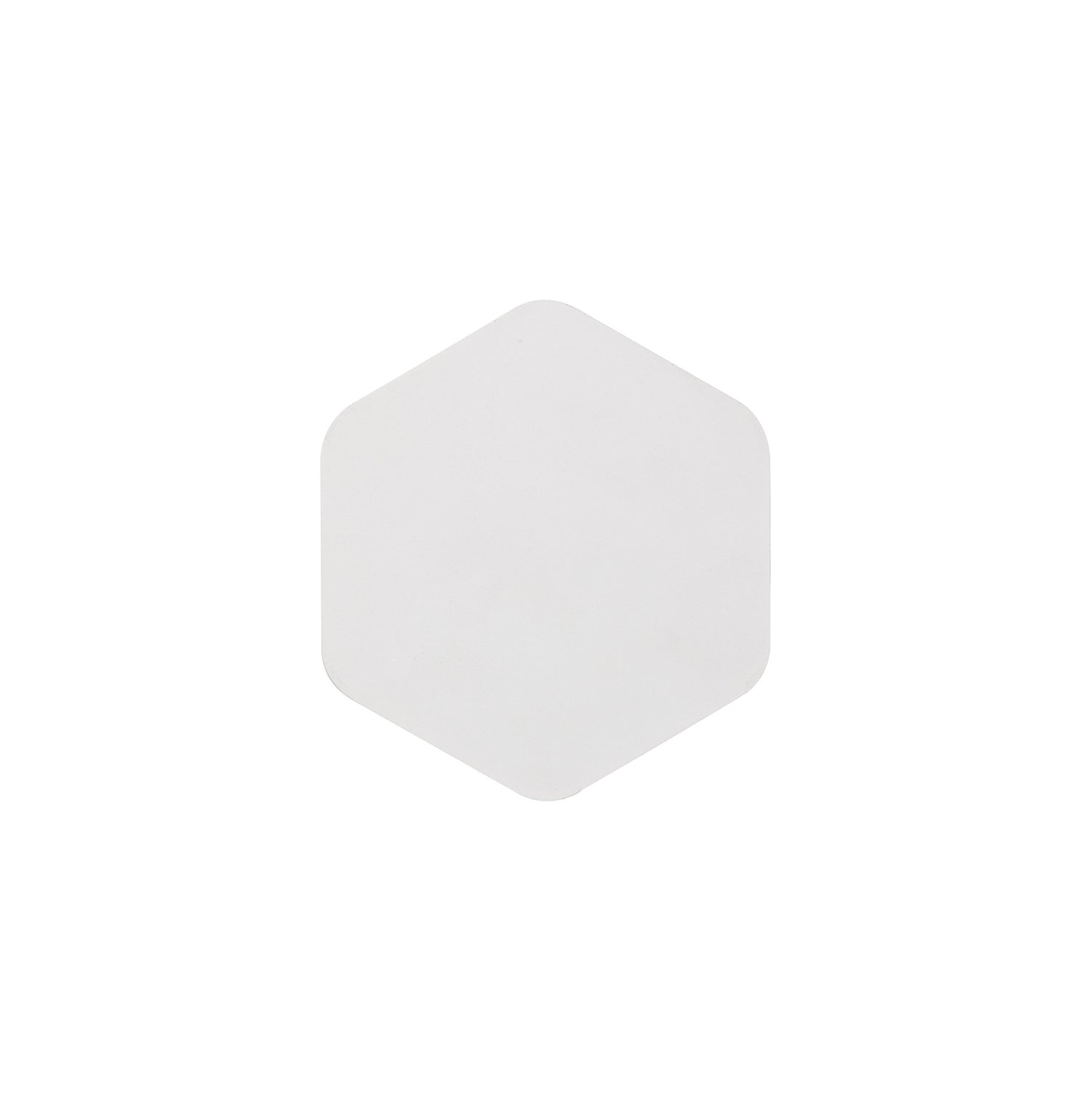 Proctor Magnetic Base Wall Lamp, 12W LED 3000K 498lm, 15cm Vertical Hexagonal, Sand White