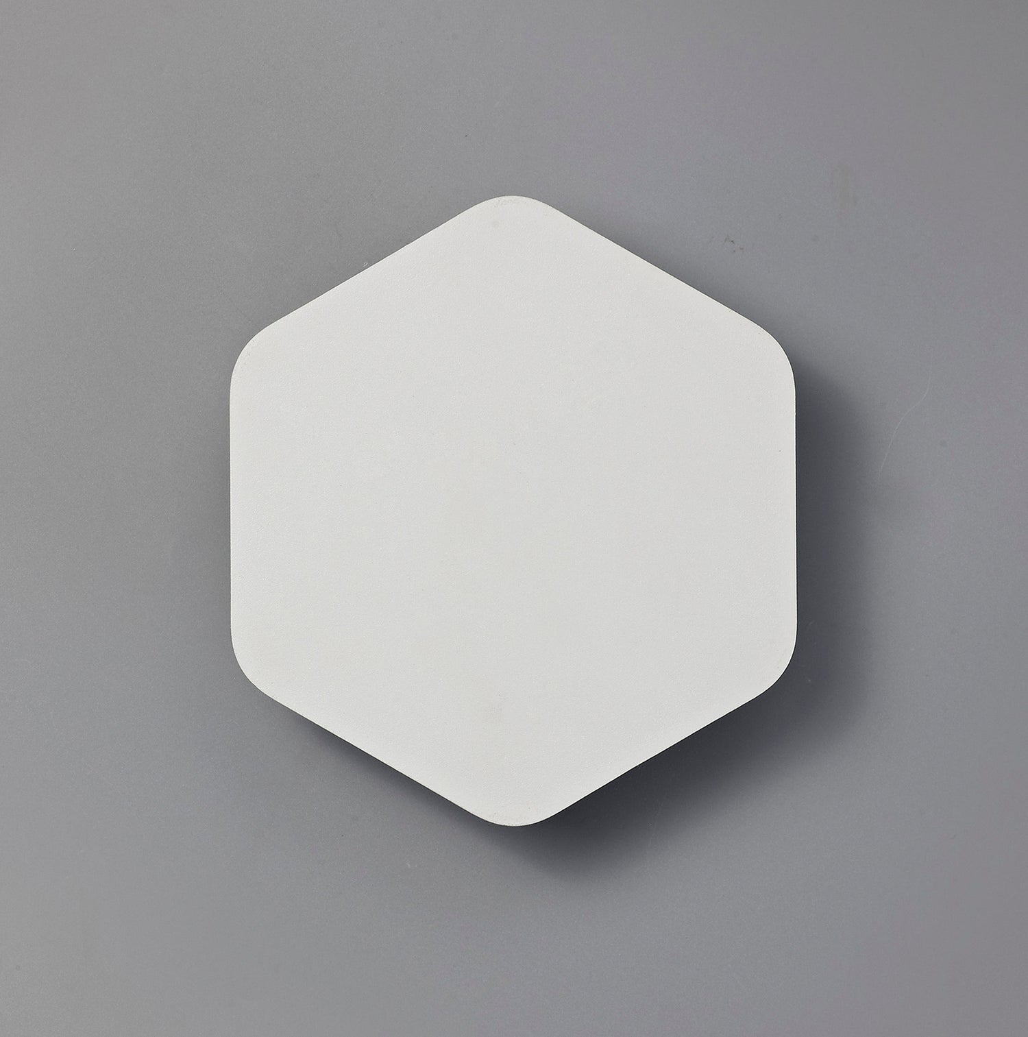 Proctor Magnetic Base Wall Lamp, 12W LED 3000K 498lm, 20cm Vertical Hexagonal, Sand White