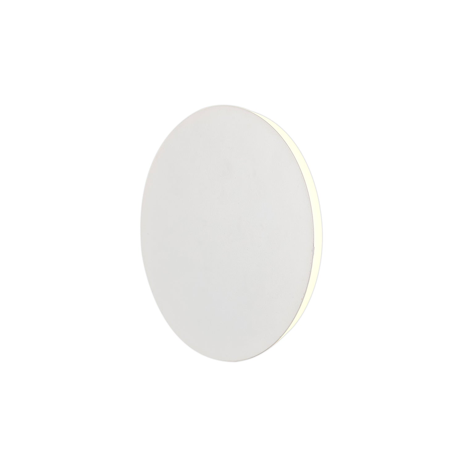 Proctor Magnetic Base Wall Lamp, 12W LED 3000K 498lm, 20/19cm Round Centre, Sand White/Acrylic Frosted Diffuser