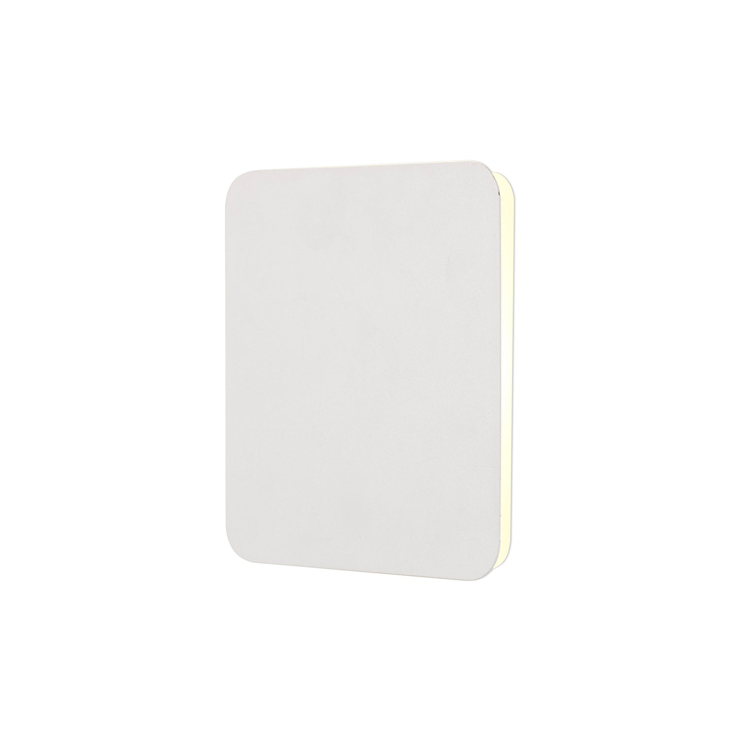 Proctor Magnetic Base Wall Lamp, 12W LED 3000K 498lm, 20/19cm Square Centre, Sand White/Acrylic Frosted Diffuser