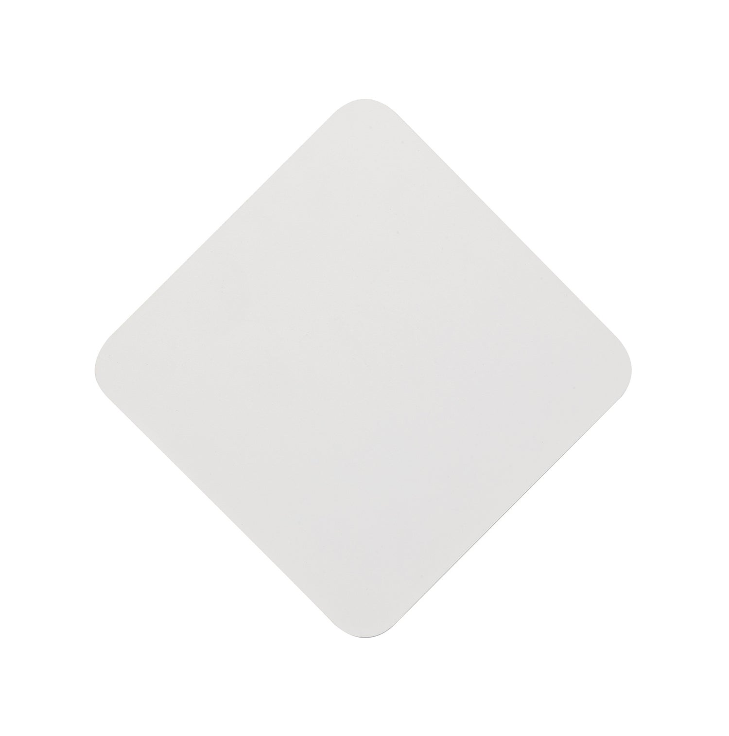 Proctor Magnetic Base Wall Lamp, 12W LED 3000K 498lm, 20/19cm Diamond Centre, Sand White/Acrylic Frosted Diffuser