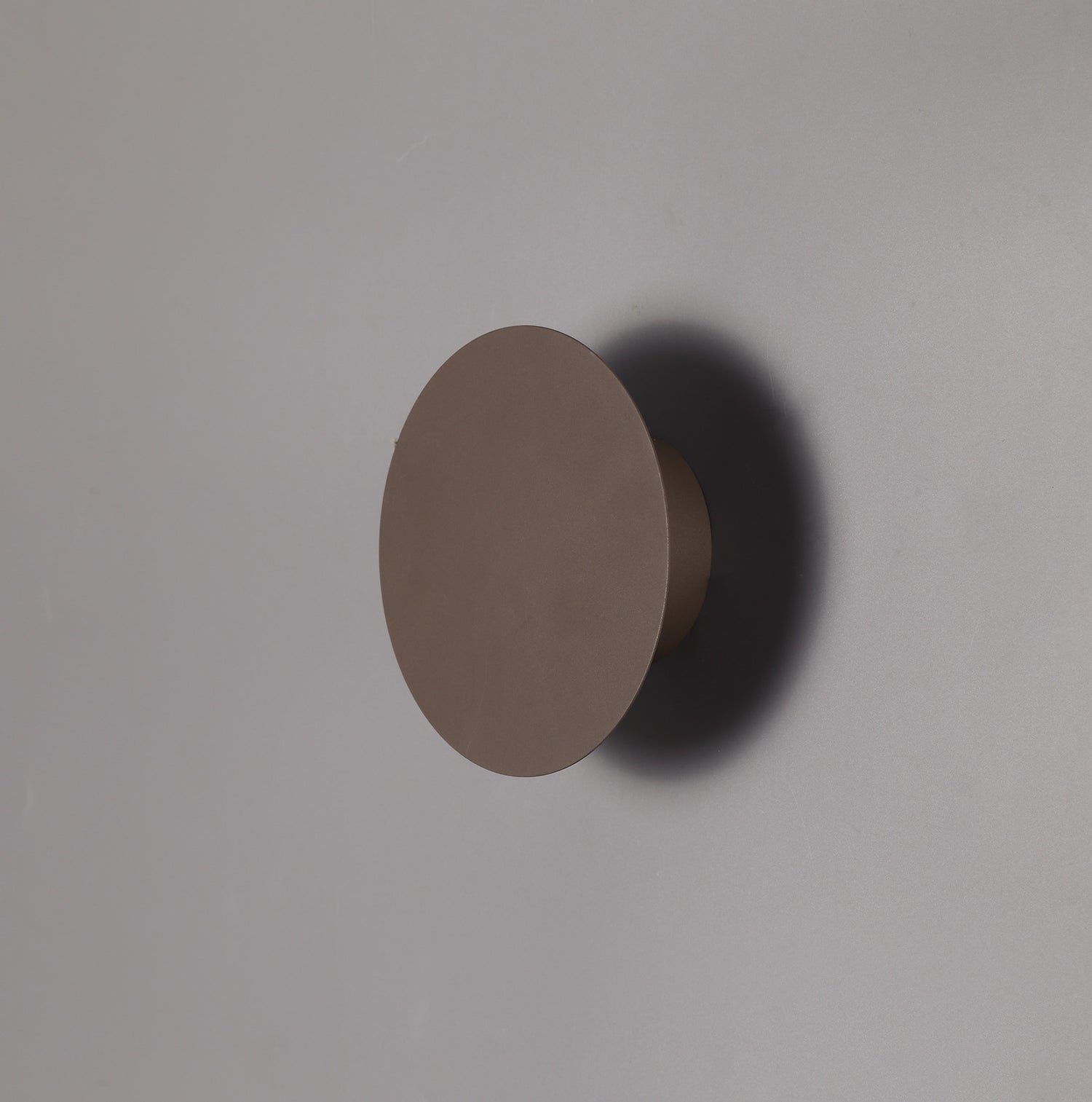Proctor Magnetic Base Wall Lamp, 12W LED 3000K 498lm, 15cm Round, Coffee