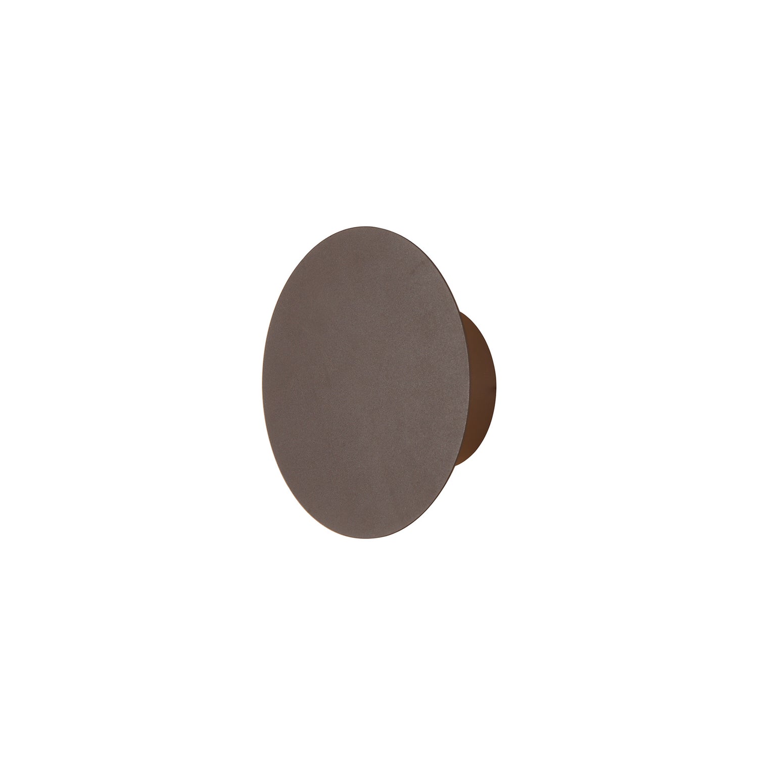 Proctor Magnetic Base Wall Lamp, 12W LED 3000K 498lm, 15cm Round, Coffee