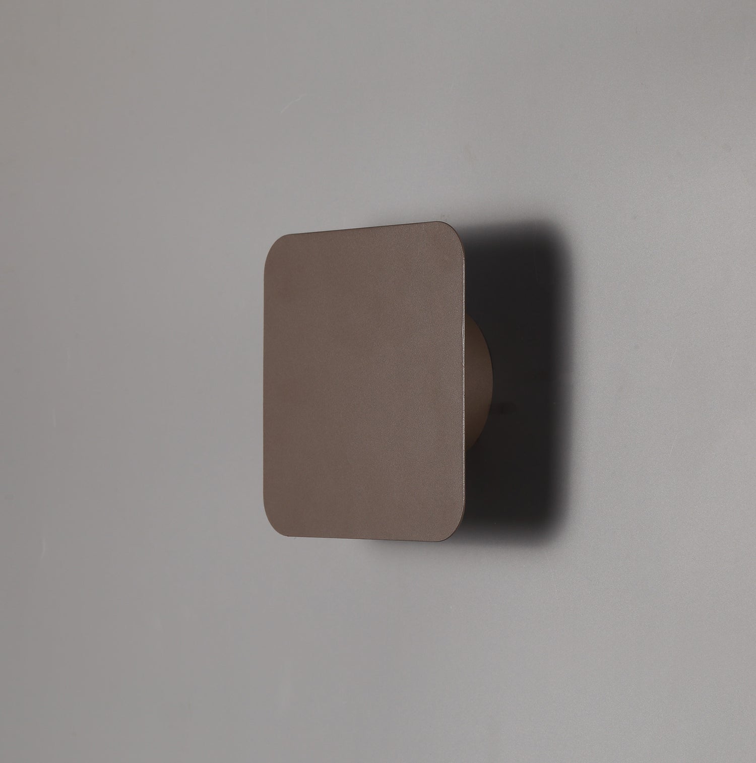 Proctor Magnetic Base Wall Lamp, 12W LED 3000K 498lm, 15cm Square, Coffee