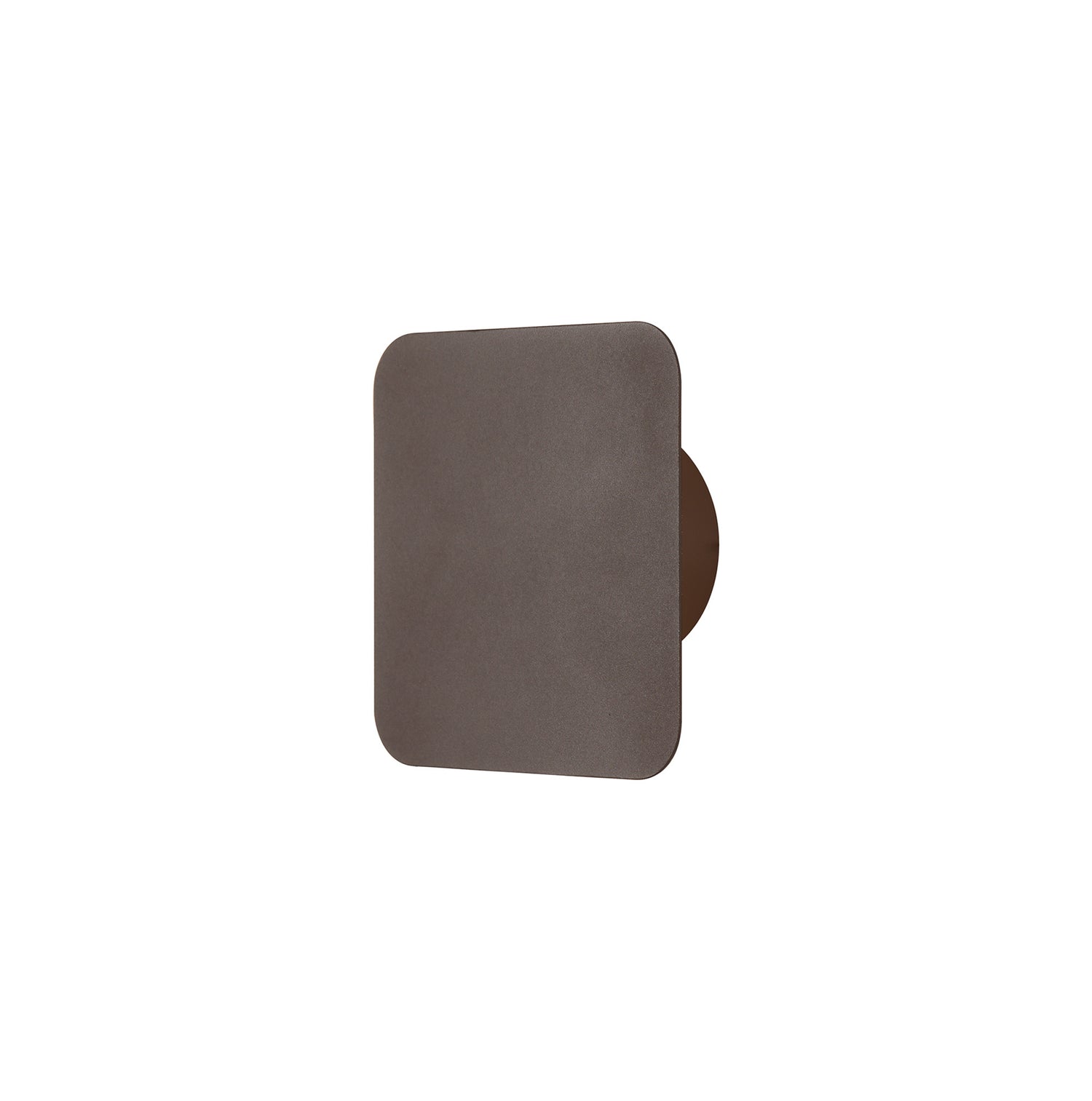 Proctor Magnetic Base Wall Lamp, 12W LED 3000K 498lm, 15cm Square, Coffee