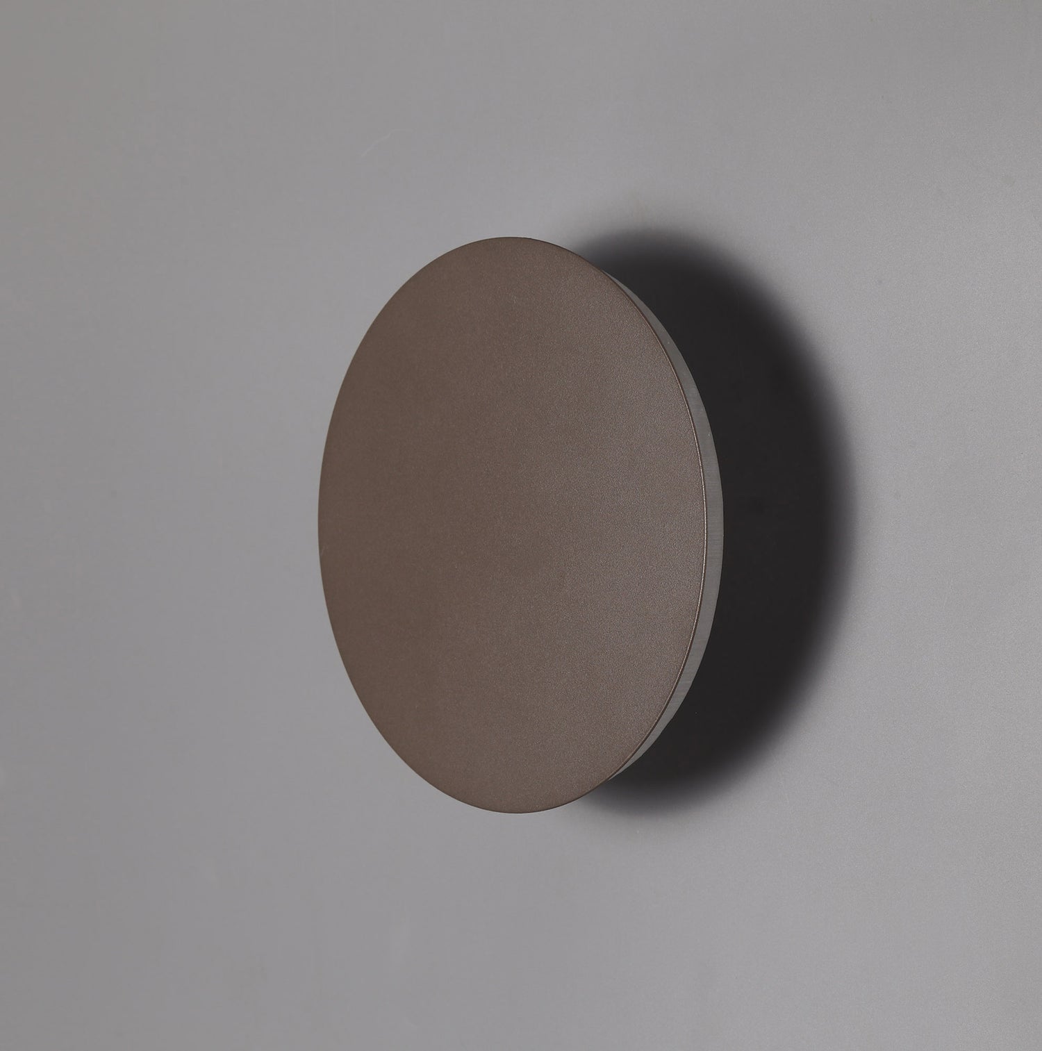 Proctor Magnetic Base Wall Lamp, 12W LED 3000K 498lm, 20/19cm Centre, Coffee/Acrylic Frosted Diffuser