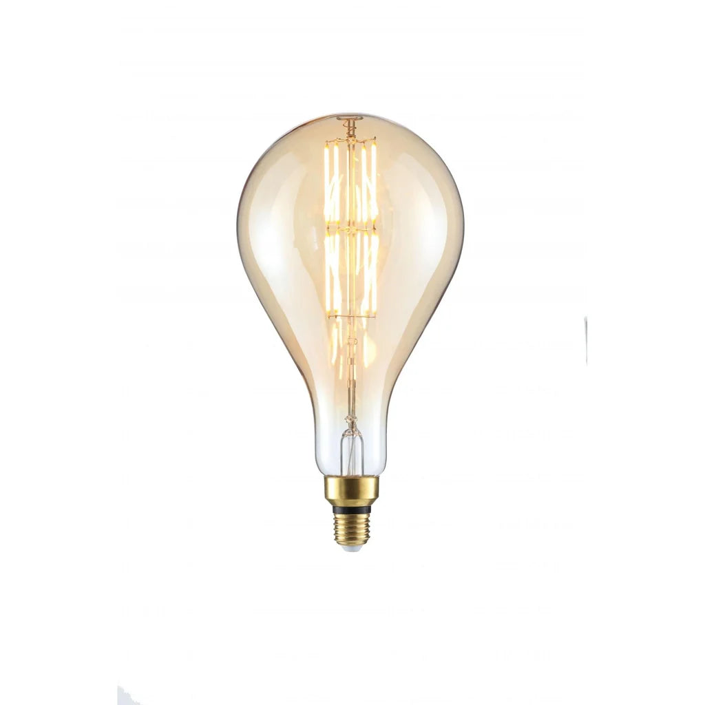 Forum INLIGHT 6W E27 Oversized LED Filament Pear Lamp Amber 2000K 450lm – INL-34029-AMB