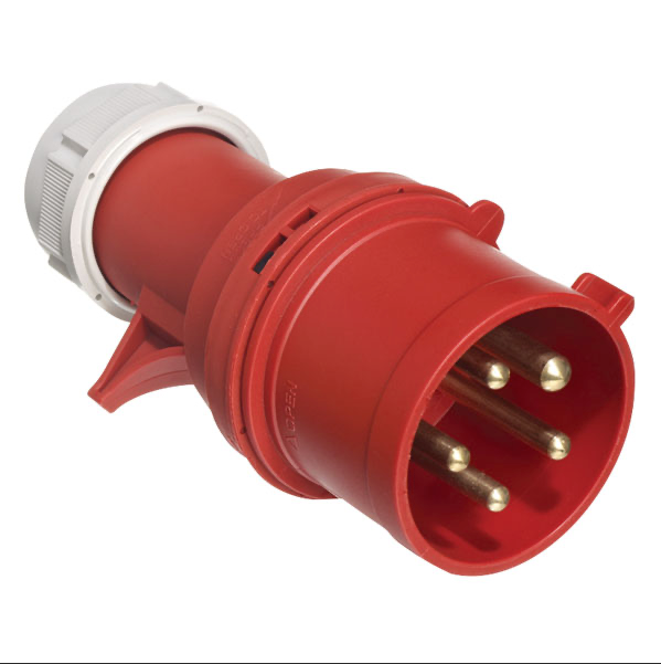 Europa 415V 16A 3P+N+E Industrial Plug IP44 - IP165N