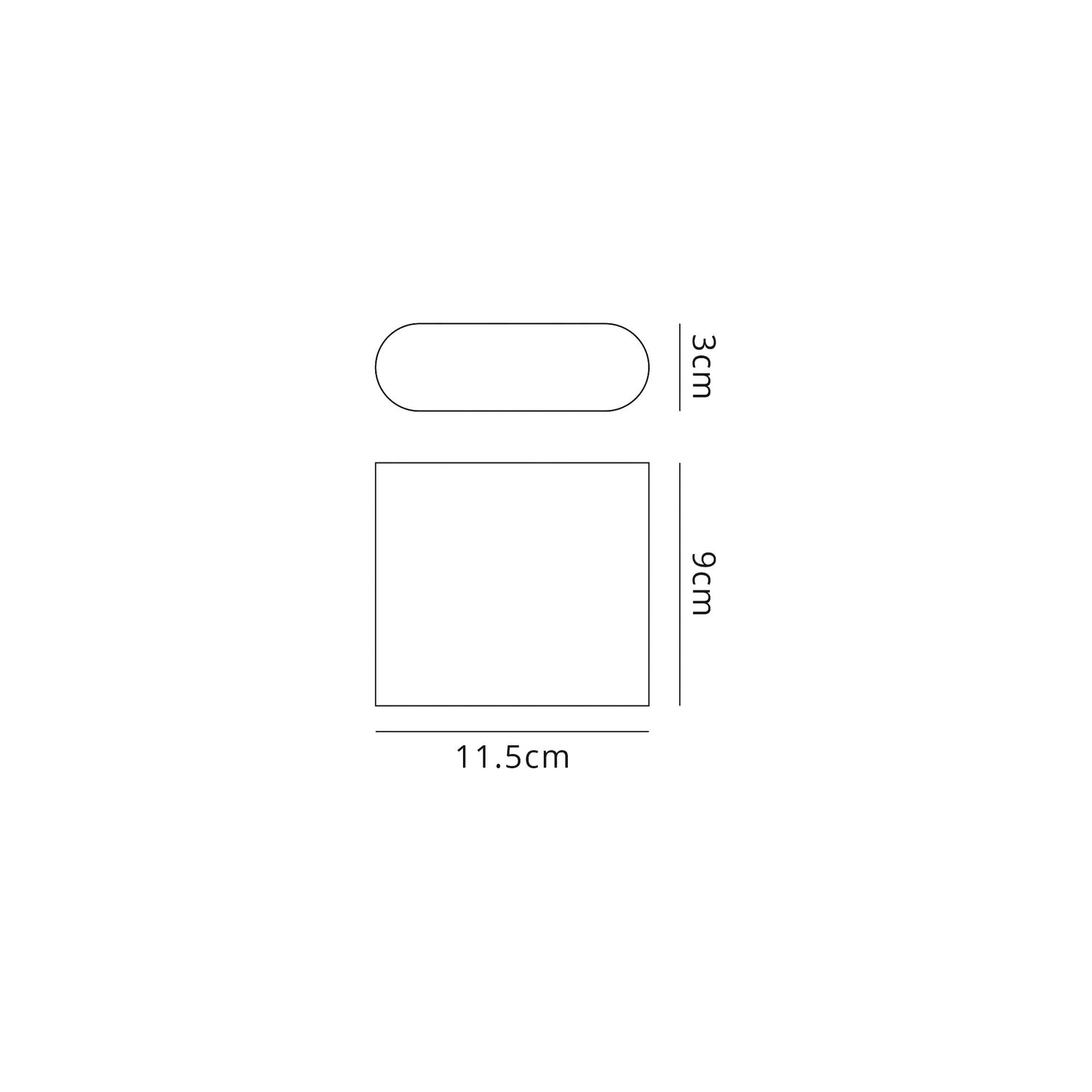 Mitchell Up and Downward Lighting Wall Lamp, 2 x 3W LED, 3000K, 350lm, IP54, Black/Silver, 3yrs Warranty