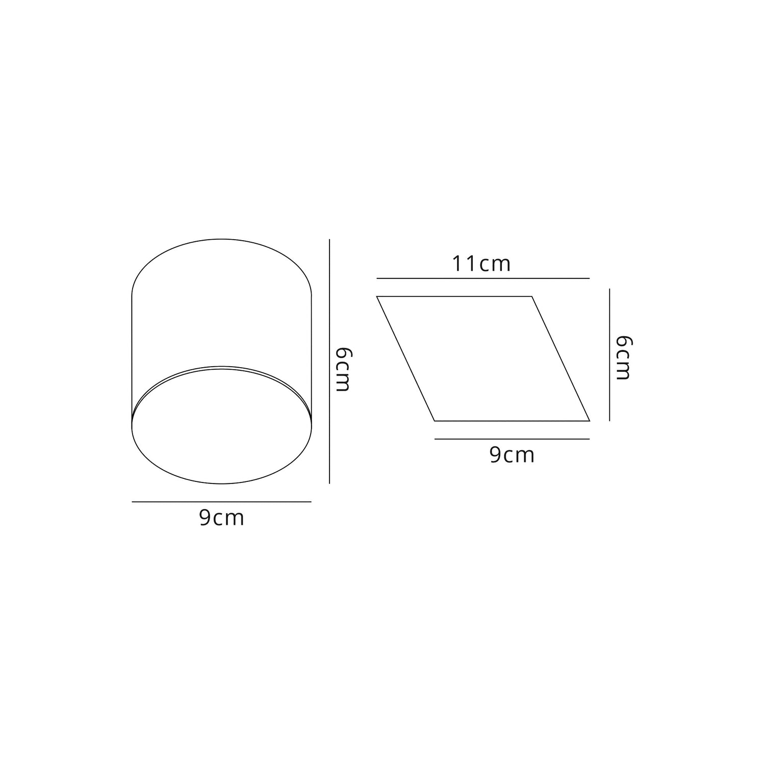Steels Spotlight 10.5cm Round 1 x 10W LED, 3000K, 700lm, Sand Anthracite, 3yrs Warranty