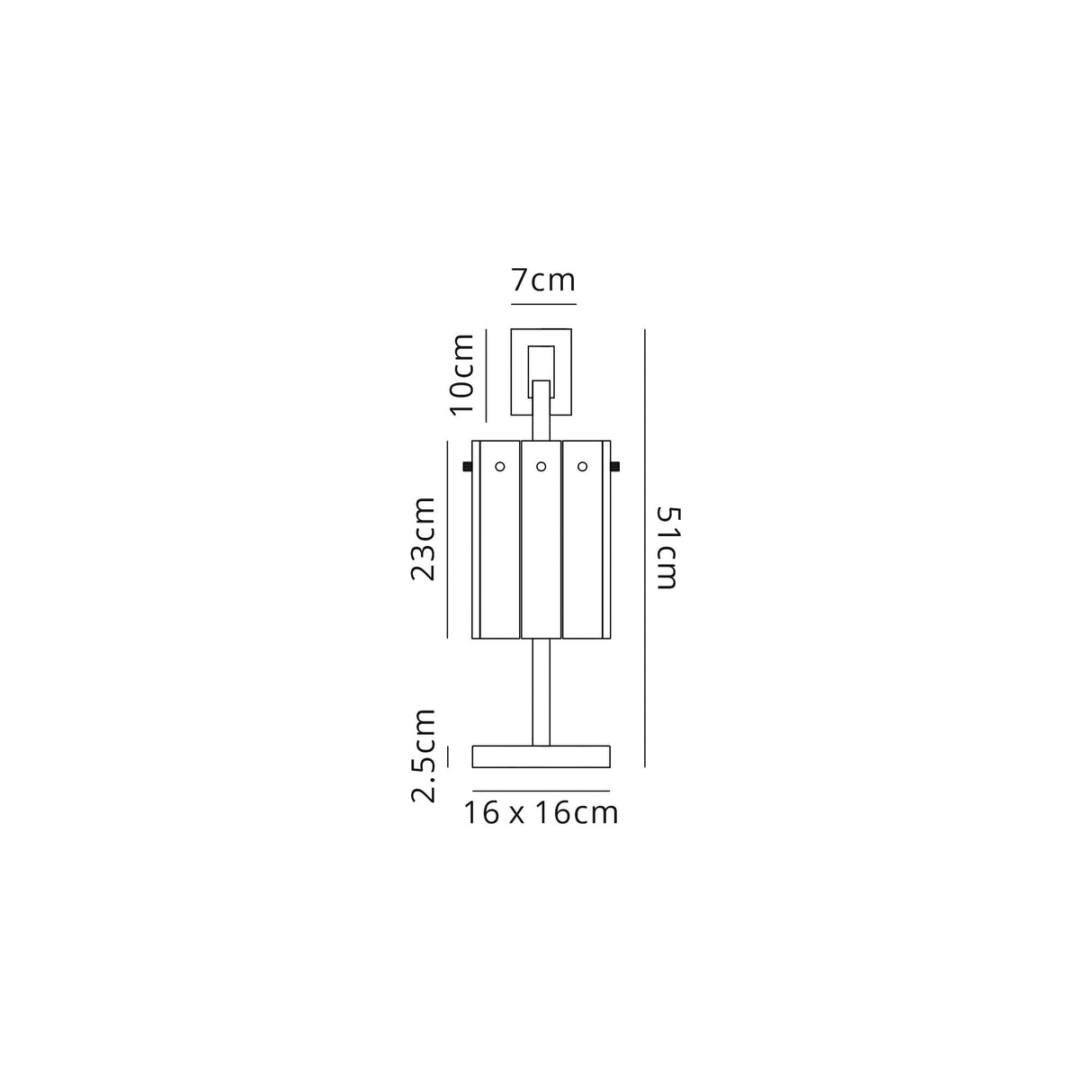 Ursem Table Lamp, 1 Light E27, Matt Black/Crystal Sand Glass