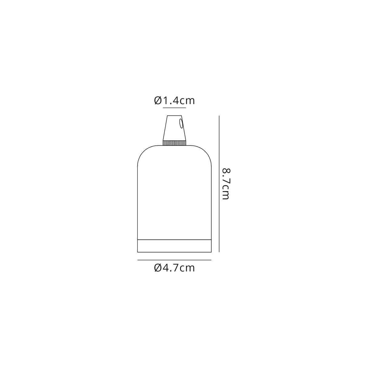 Robson Lampholder Kit, Black Chrome, E27 (Max 60W) c/w Cable Clamp & Deeper Shade Ring, Suitable For Shades & Cages