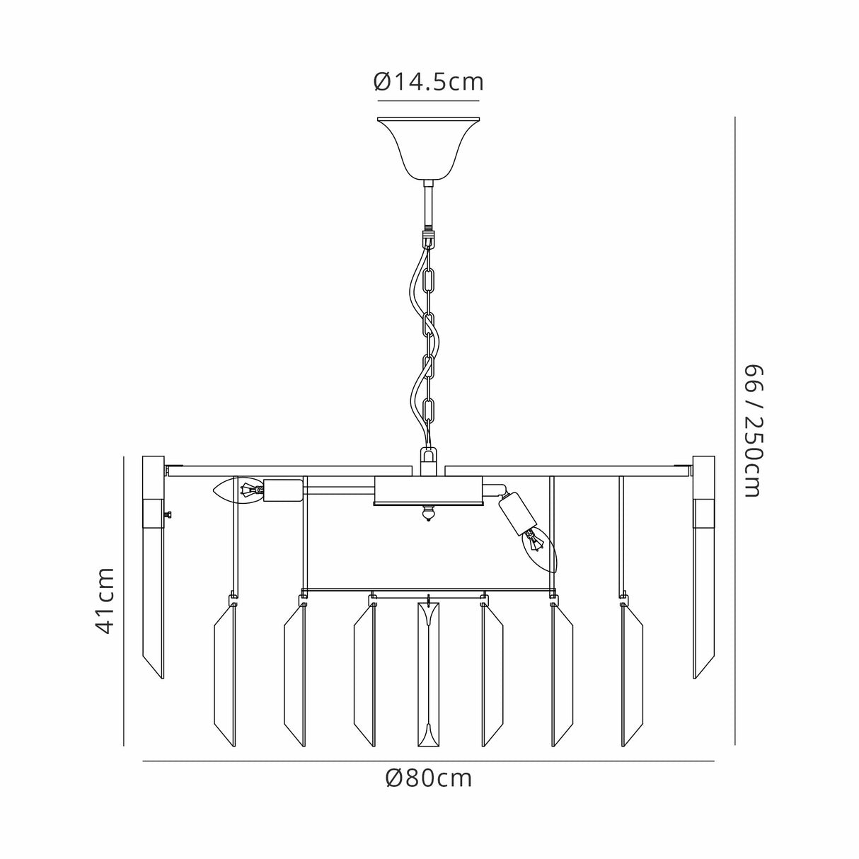 Longhorn 80cm Pendant Round 12 Light E14, Brass / Cognac Sculpted Glass, Item Weight: 25.4kg