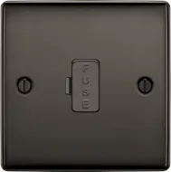 BG Nexus Metal, 13A Unswitched Fused Connection Unit in VARIOUS COLOURS